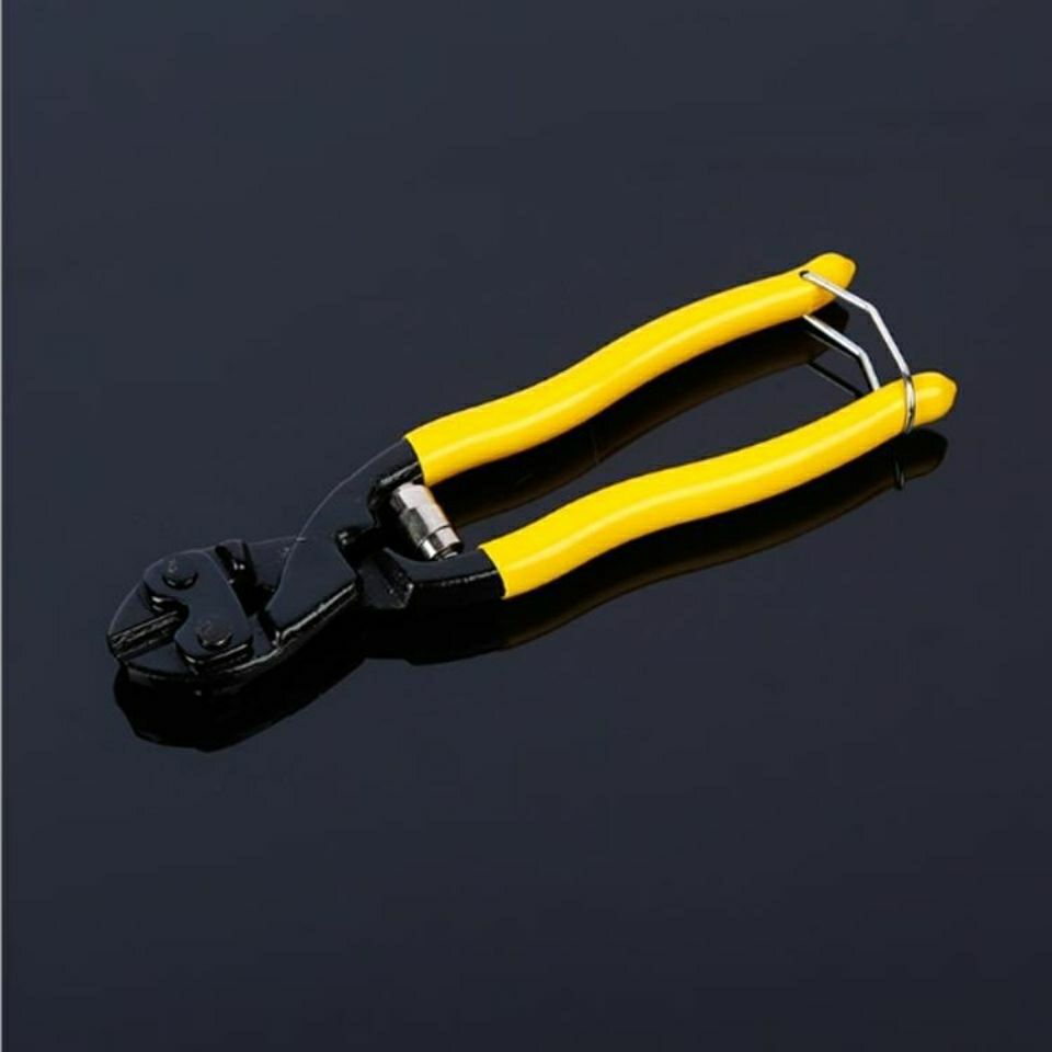 敬平8寸迷你断线钳大力剪钢丝铁丝断线钳头钢筋钳大力剪剪钢丝逃生钳