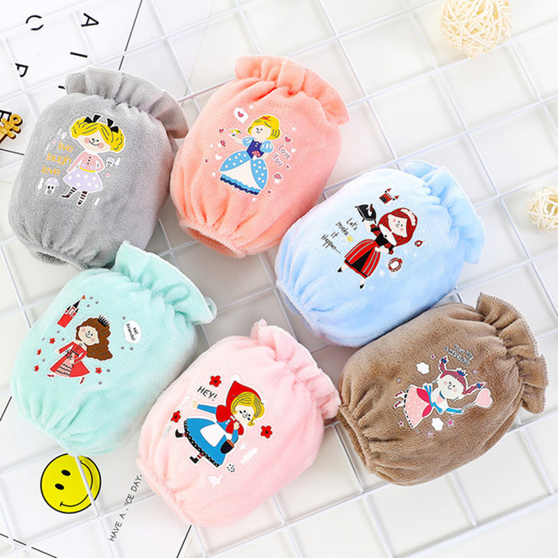 宝宝袖套卡通小孩护袖秋冬短款可爱袖头男孩女童防脏防污婴儿套袖