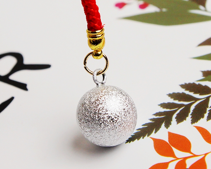 系水音铃 水琴铃手机挂饰手机链手机挂件小铃铛 单个银色水音铃铛913