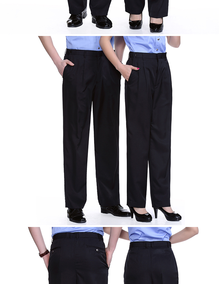 新款保安夏季裤男女保安夏装裤子 物业保安夏裤保安保安制服裤薄