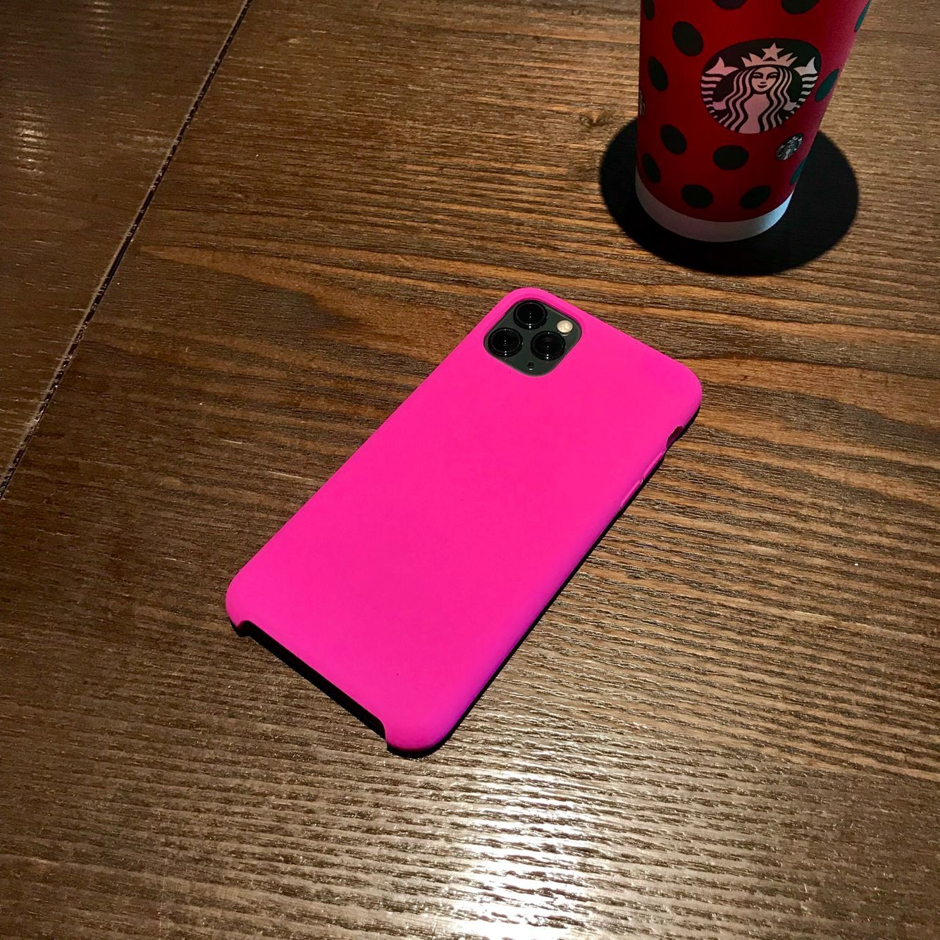 骚粉色iphone11promax手机壳女新款苹果11全包防摔软潮真智力