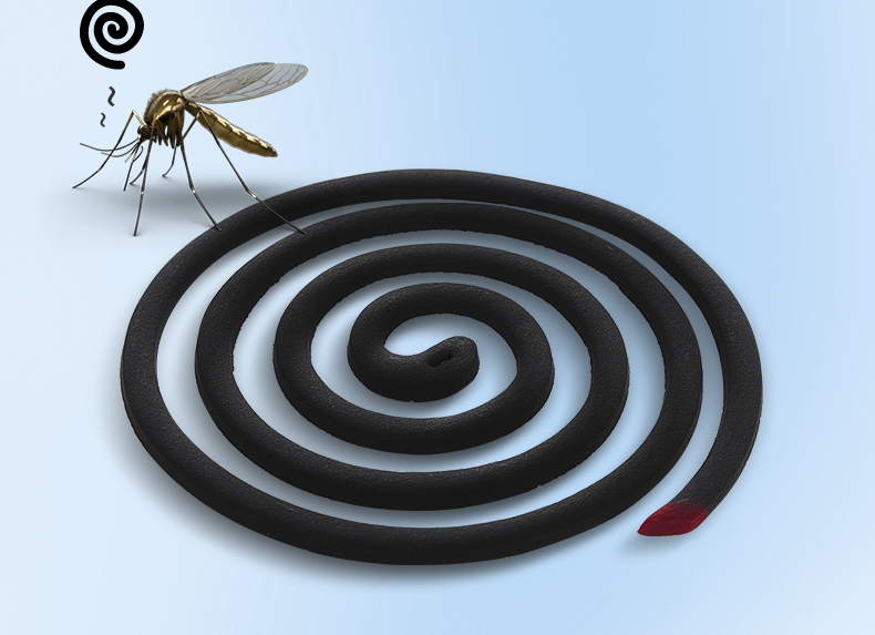 榄菊蚊香菊之语艾草型364圈蚊香杀蚊子灭蚊驱蚊虫