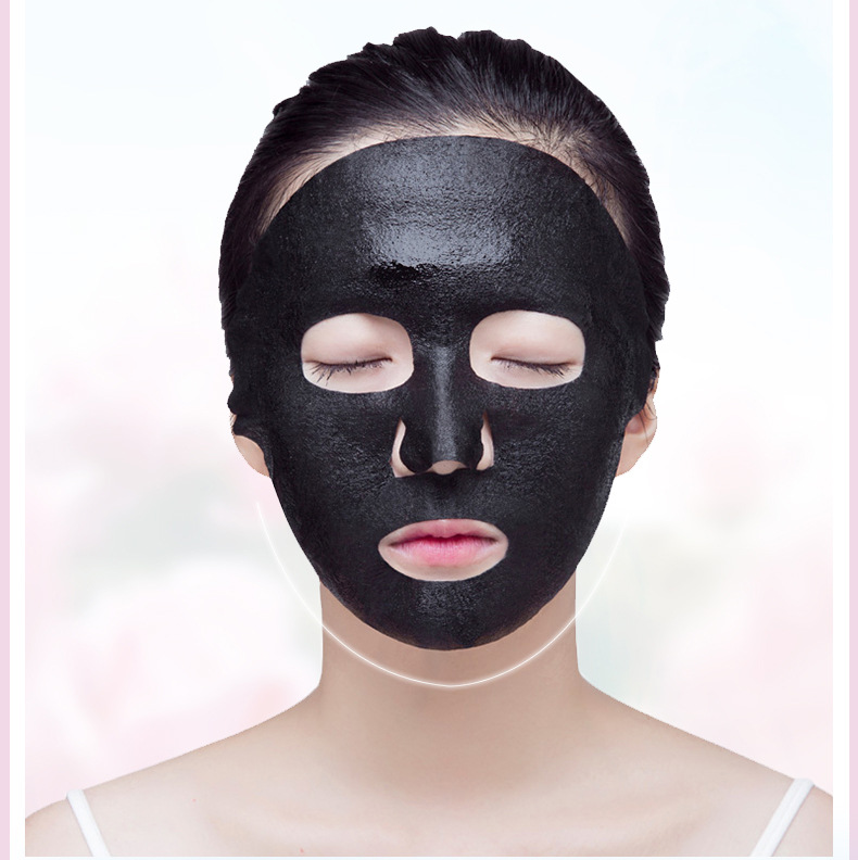 娅芝活氧美肌黑膜补水保湿紧致肌肤水润嫩肤黑面膜去黑头活氧时光美肌