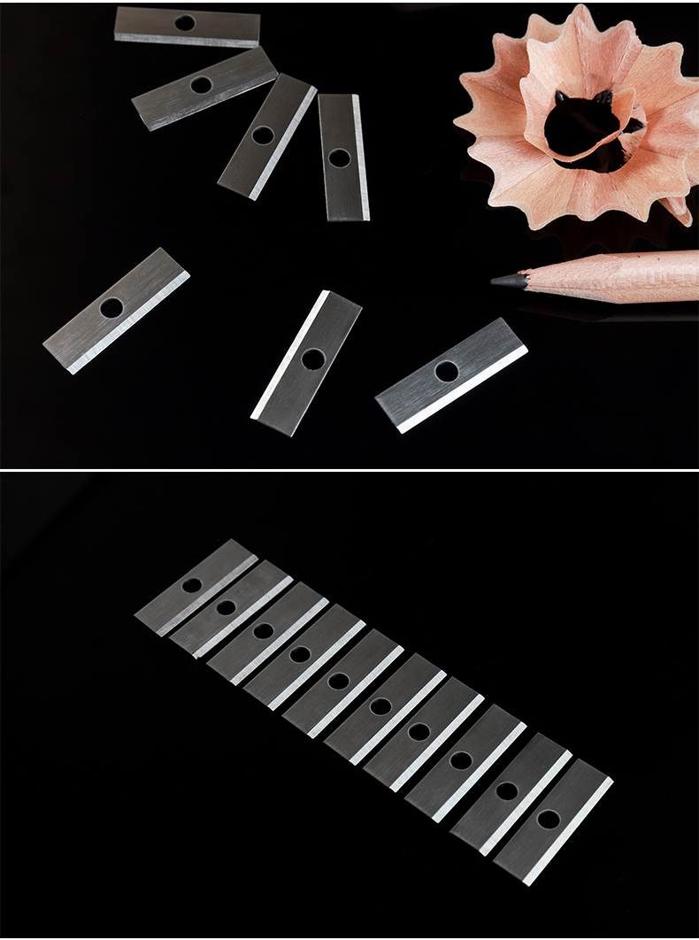 喻娄钻笔刀片换普通铅笔机转笔刀刀片削笔刀片学生笔刨卷笔刀刀片替换