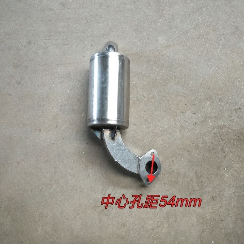 《r175r180不锈钢消声器 单缸柴油机手扶拖拉机不锈钢消声器总成r175