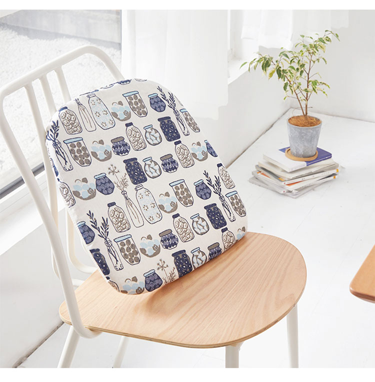 棉麻日式坐垫餐桌椅垫餐椅垫办公室家用榻榻米四季学生椅子垫家居小