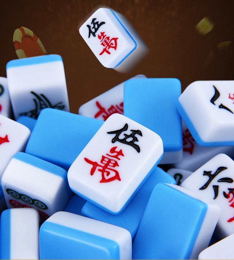 闪电客麻将 闪电客麻将牌迷你小麻将小号家用便携式网红寝室mini麻将