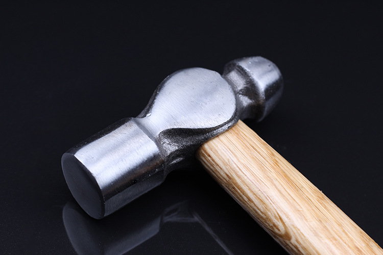 jing ping1p,1.5磅,2磅 纯钢锻打木柄圆头锤 家用锤 手锤 锤机修锤子