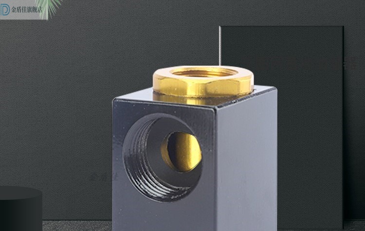 定做前后通阀体全套通用排气阀2气缸快速排气急速排气阀放气阀皮碗qe