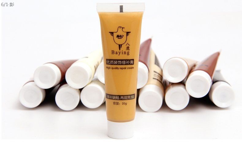 纯白一只装其他擦色剂家具修补膏补漆笔补漆膏木门地板油漆桌面维修复