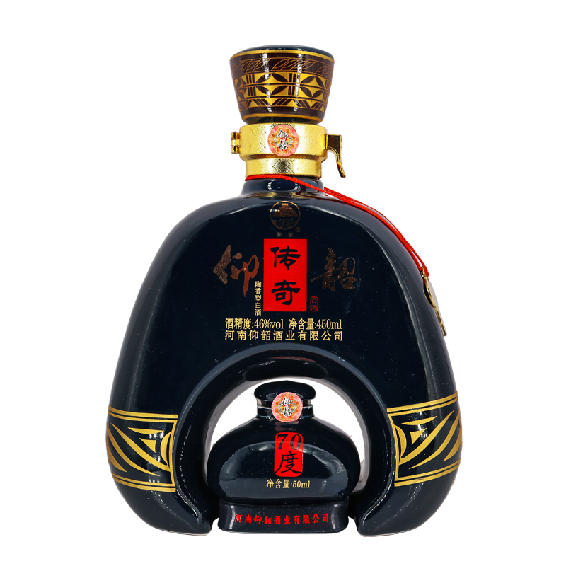 仰韶酒 仰韶传奇传奇品味(46度 70度) (450ml 50ml)单瓶装