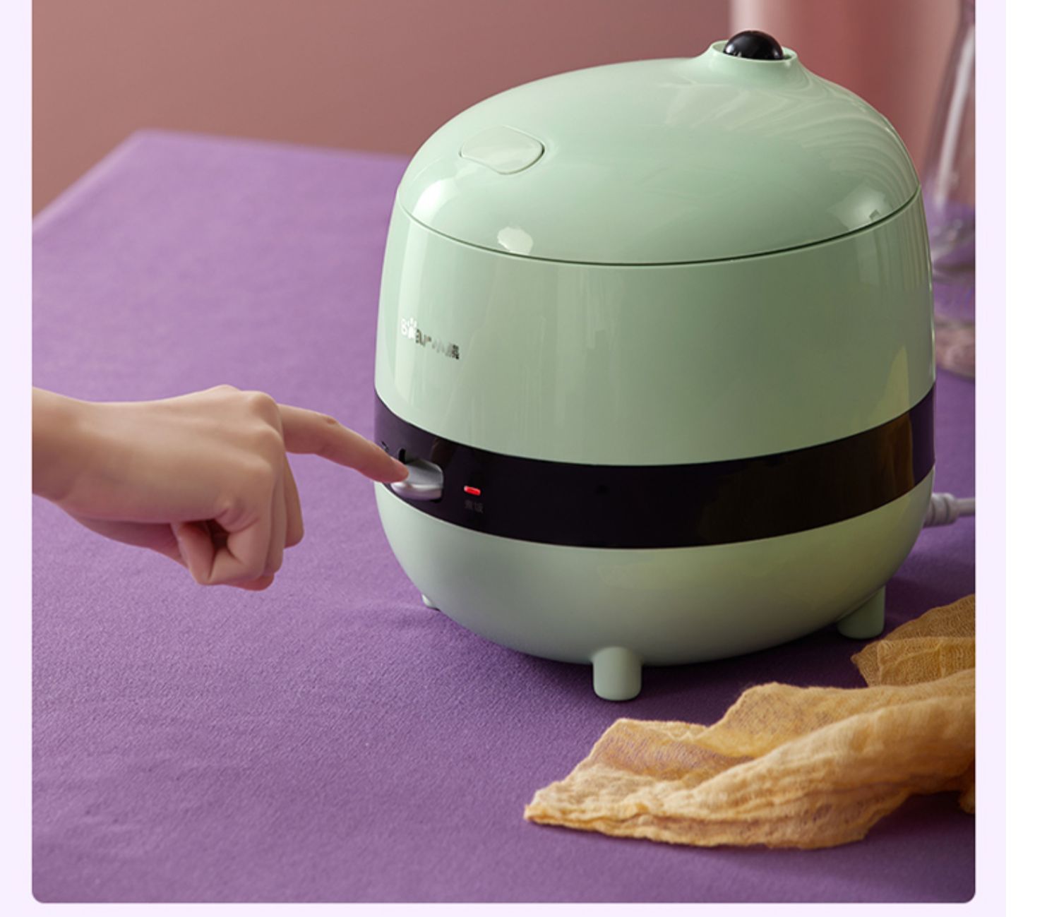 小熊电饭煲迷你小1-2人3小型单人一人食家用多功能智能蒸煮电饭锅