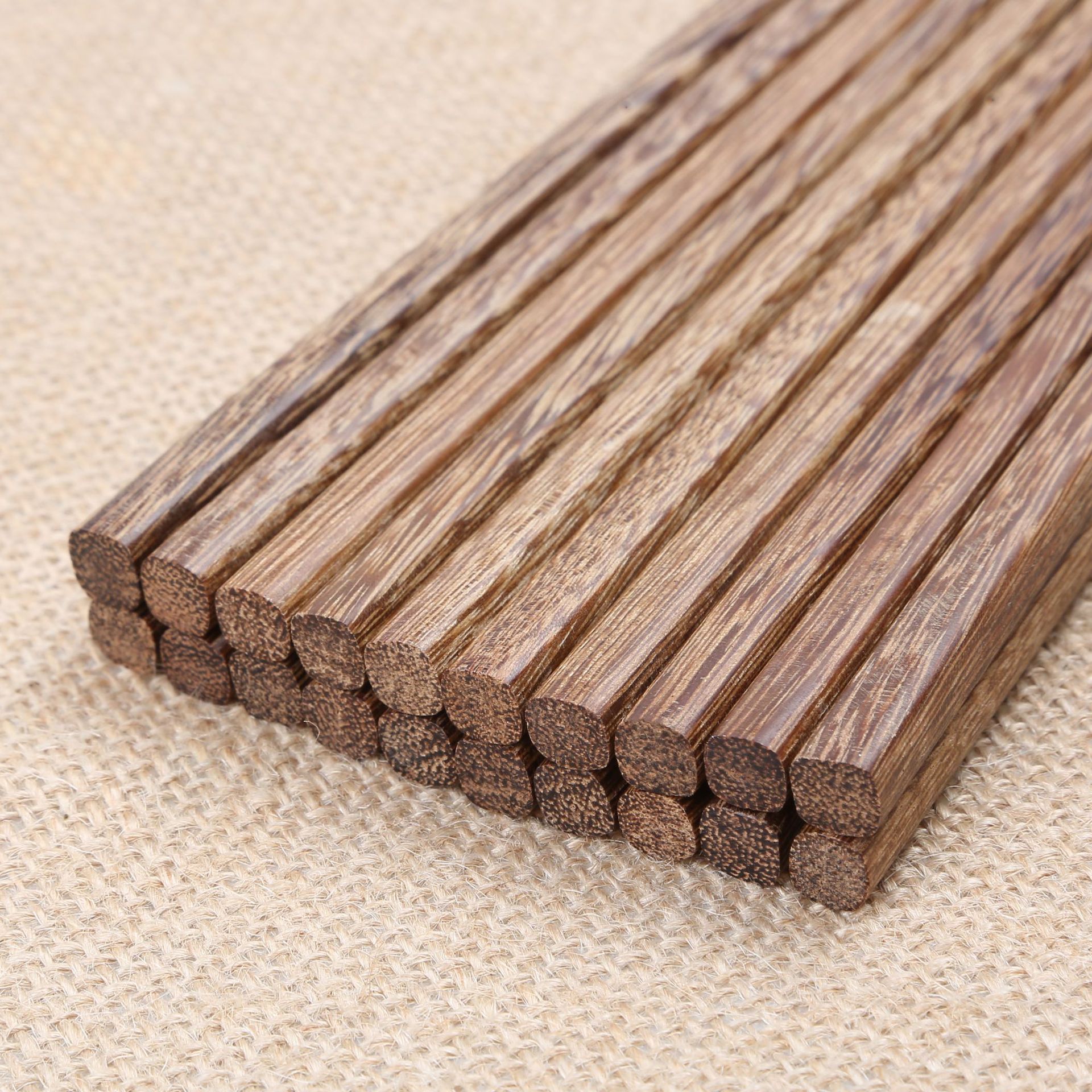 haoyangdao鸡翅木筷子商用木头筷子酒店中式筷子木质无漆无蜡加长火锅