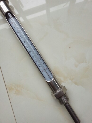 致仕不锈钢金属套温度计表冷热水管中央空调管道温度计0-50/100/150度