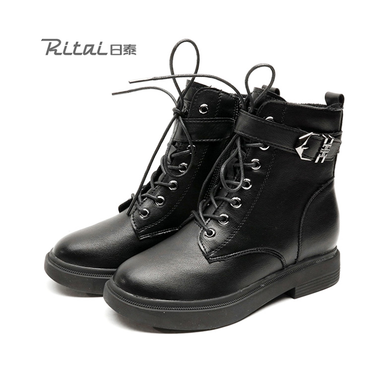 日泰(ritai)女士马丁靴2900x01219r 日泰女鞋2020冬季新款帅气时尚