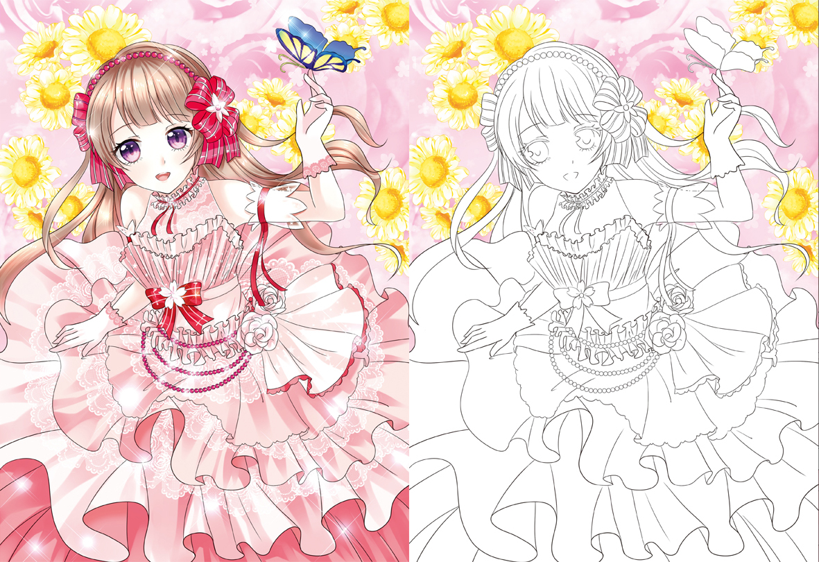 芭比公主涂色书全6册小公主玩美涂画甜心公主美丽新娘梦幻古典公主