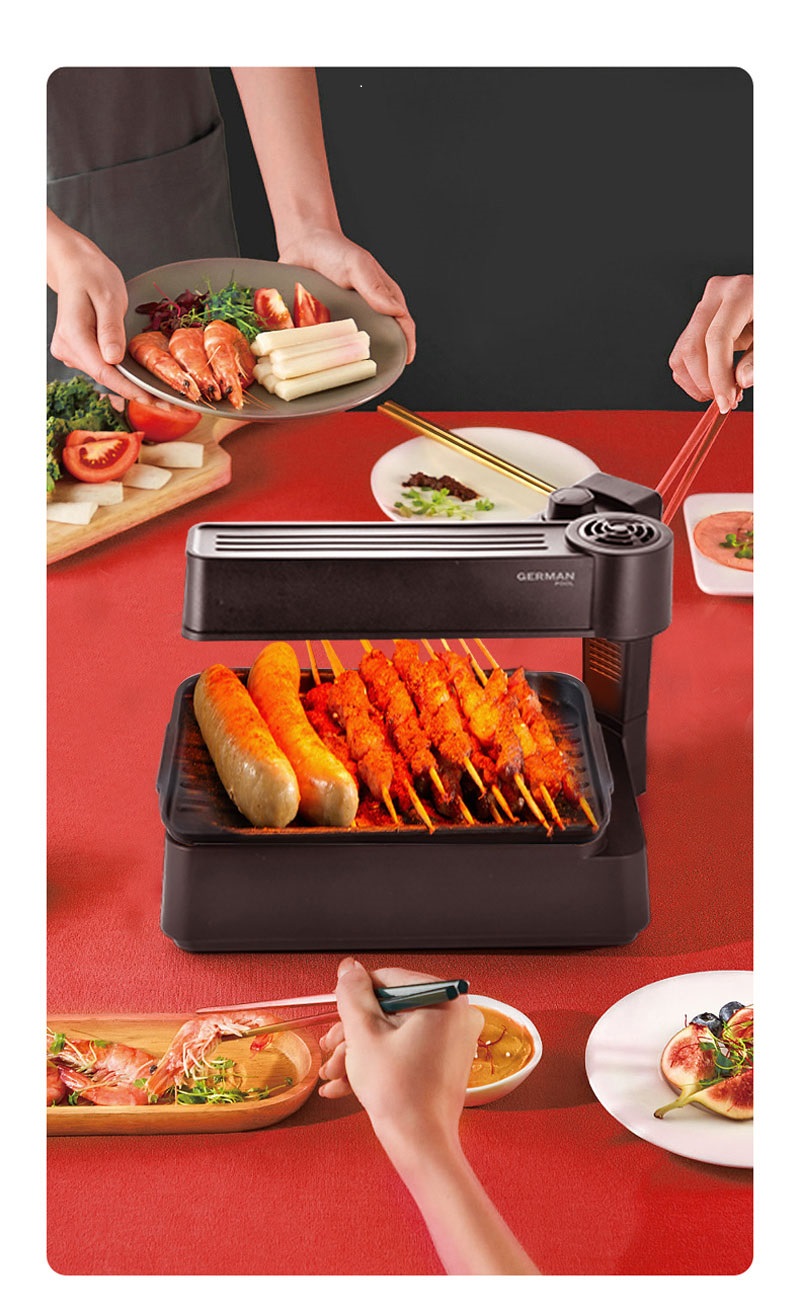 【德国宝(germanpool)烧烤炉kqb-19m】 德国宝(germanpool) 上下双火