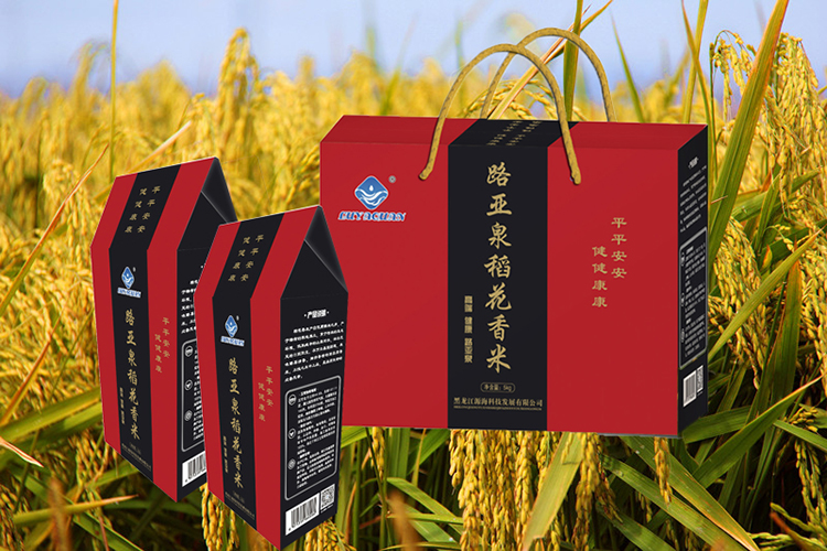 路亚泉东北五常大米稻花香礼盒5kg1提件