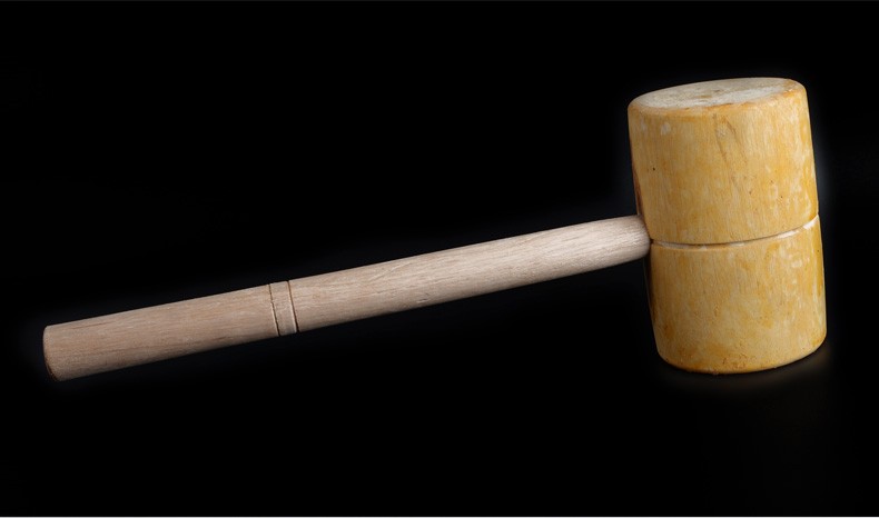 定做工具木头木榔头小木锤玩具锤拍卖锤钣金锤黄檀敲肉锤大号