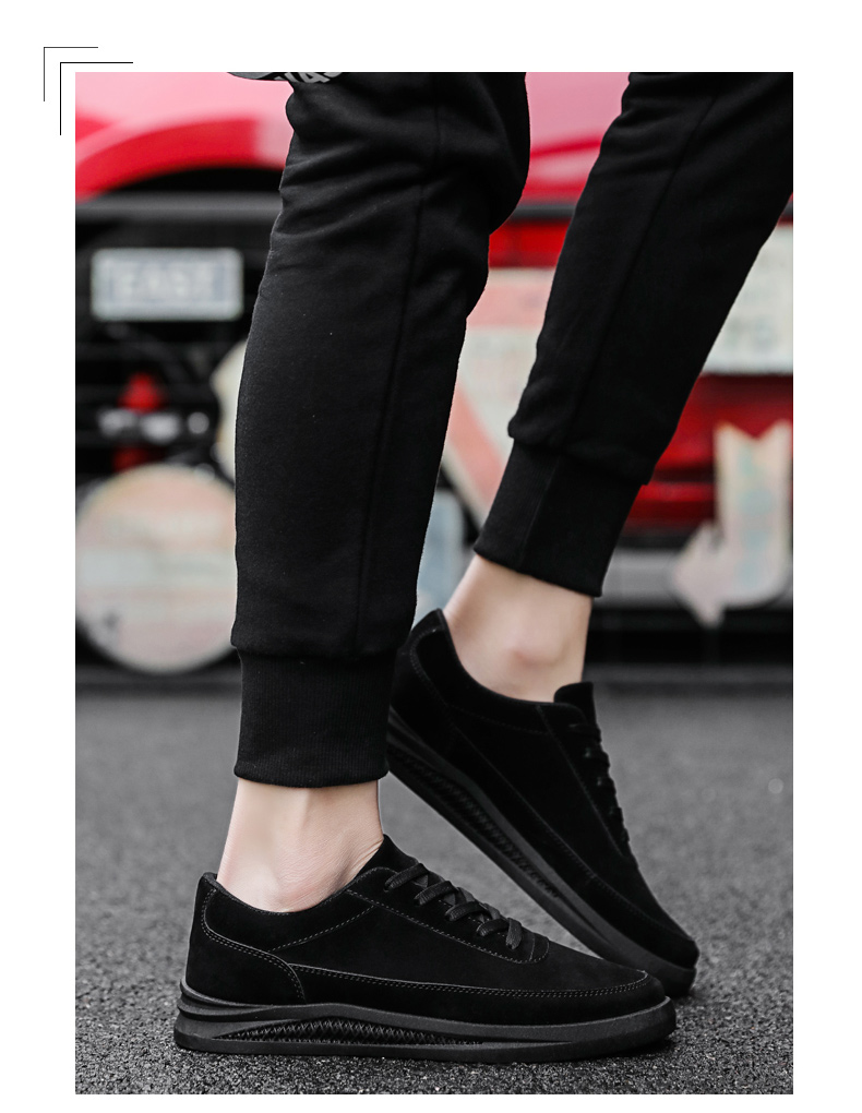 秋季新款帆布男鞋韩版潮流百搭休闲网红学生平底男士运动板鞋【价格