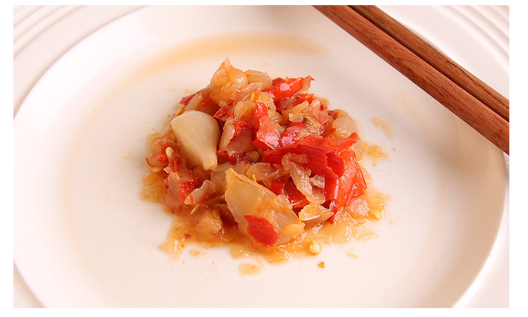 芒鲜芒甜 【中华特色】广西馆 塘英酸糟下饭菜辣椒酱500g 腌制酸藠头
