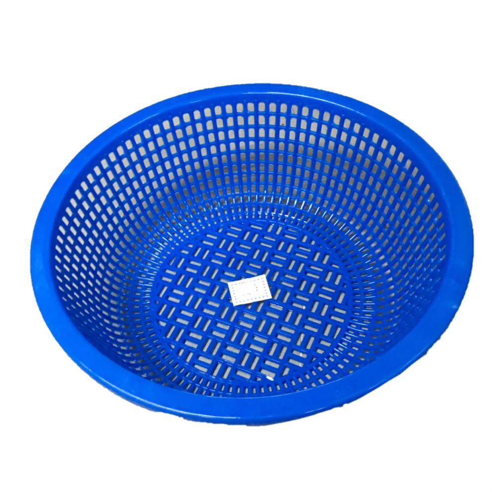 上市白色圆形塑料筐沥水篮大号加厚筛收纳篮