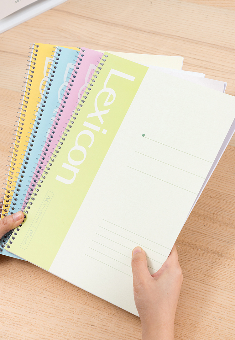 得力(deli)本册/便签7688 得力(deli)a4/60页螺旋装订本记事本 会议软