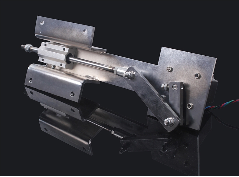 自动往复电机diy小型回固机构伸缩220v转直流12v偏心轮直线推拉摇臂摆