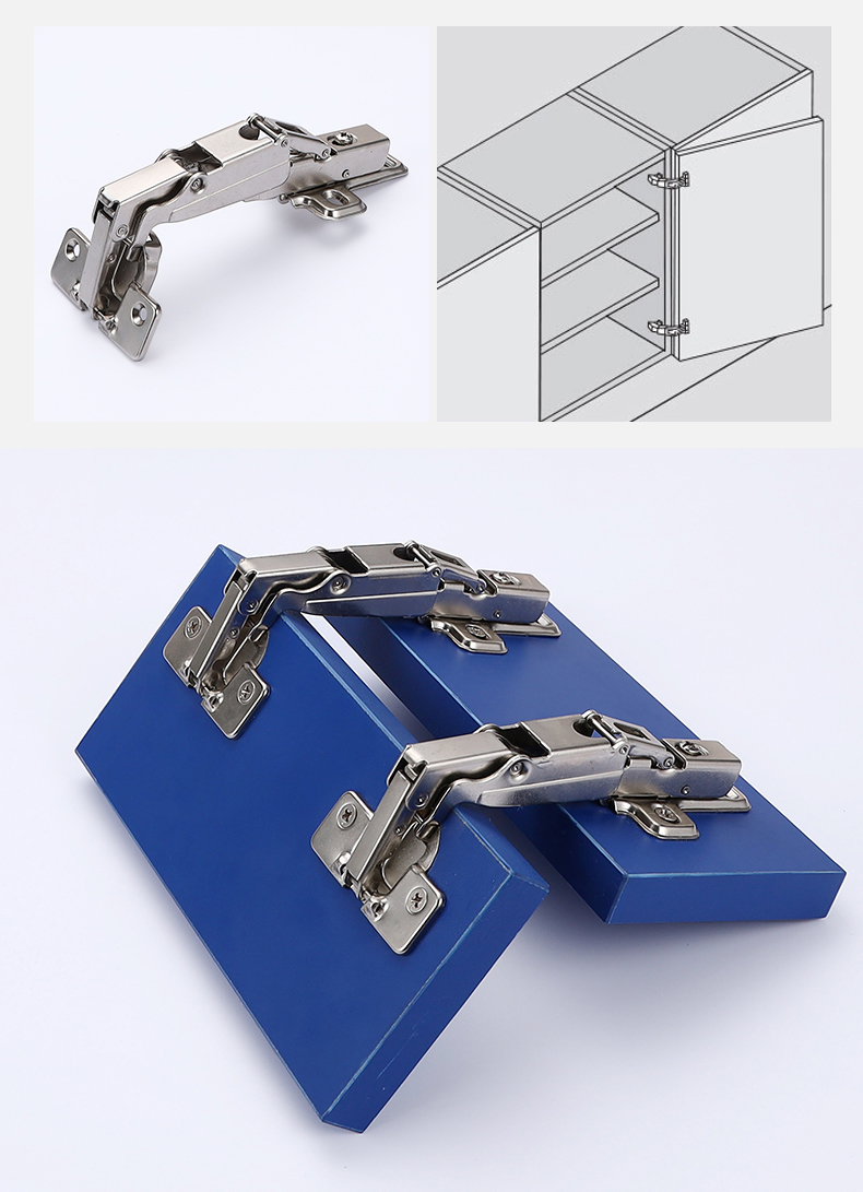 45度180度铰链175270转角橱柜门五角柜平开门特殊合页90135门铰敬平