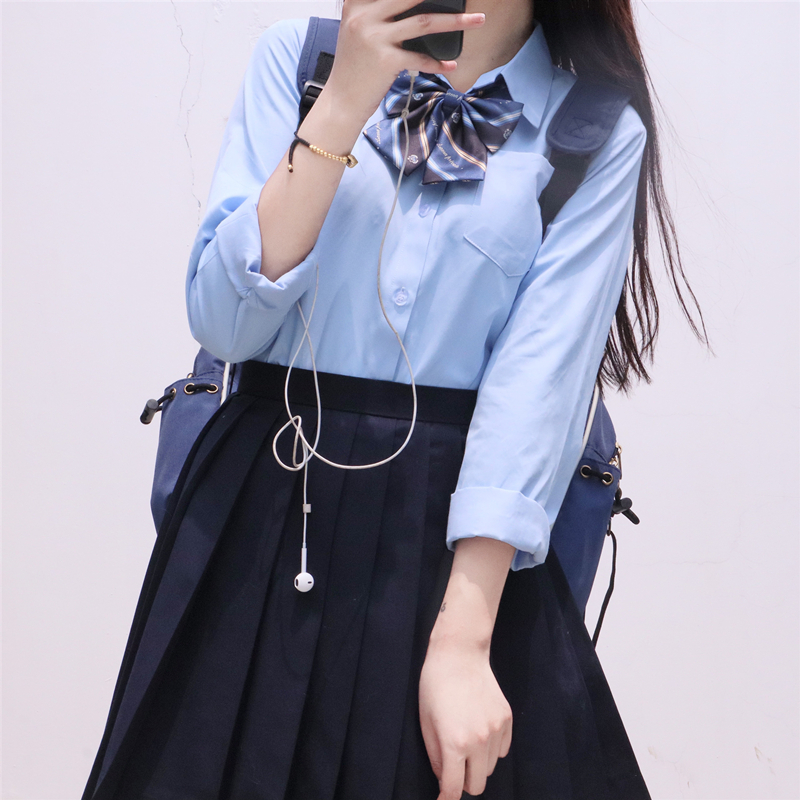 new lake jk/dk制服领带西式衬衫西服校供学院百搭领结