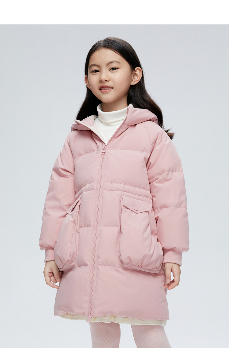 波司登童装羽绒服2020冬季新款女童中大童可爱时尚保暖t00145236