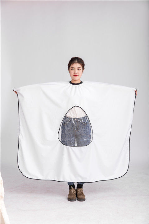 理发围布加大不粘发家用理发围布剪发围布美发围布围裙玩手机围布白色