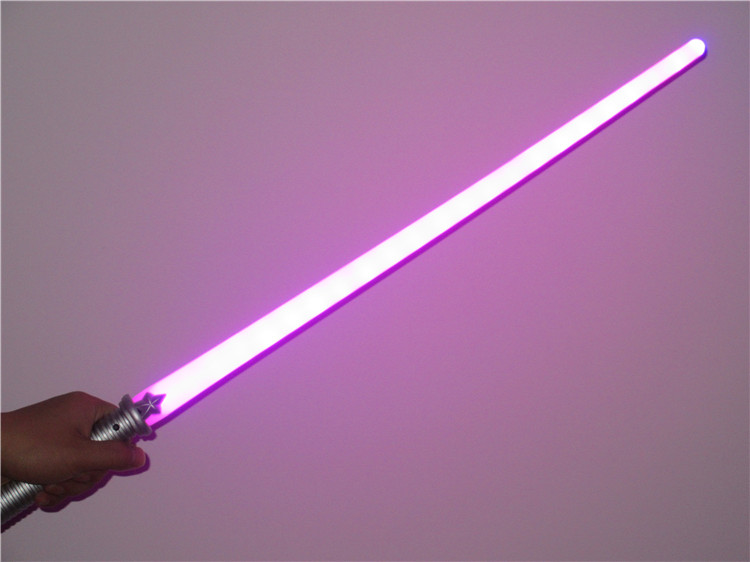 dzq星球大战激光剑酒吧表演舞蹈道具儿童礼物伸缩光剑发光棒抖音玩具a