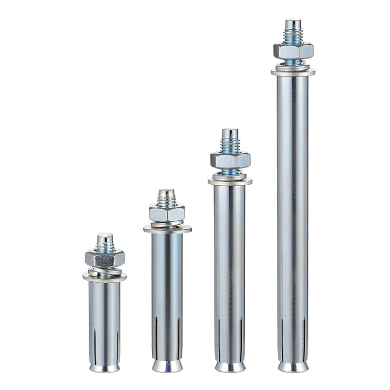 膨胀螺丝加长膨胀螺栓长金属胀栓拉爆外铁膨管m6m8m10膨胀类