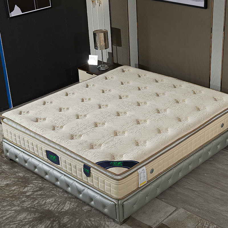 针织高弹棉3e椰梦维环保棕护脊精钢网床垫