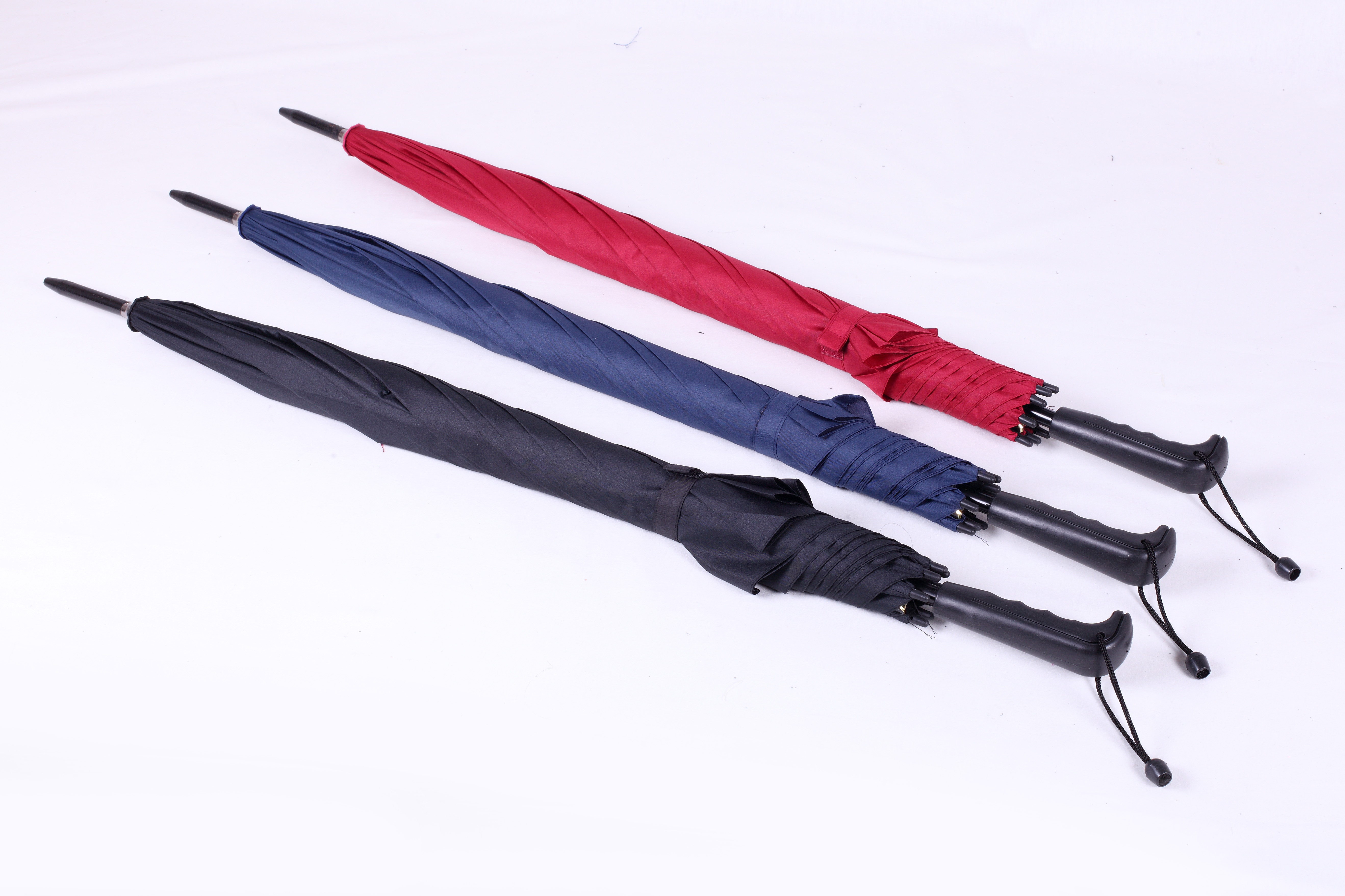 长柄伞晴雨伞双骨牢固大尺寸双人晴雨伞弯柄