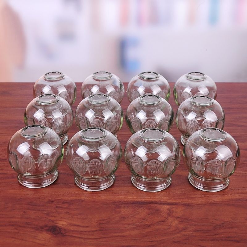 3号10个5号火罐大罐真空加厚玻璃拔火罐拔罐器家用背部拔罐祛湿罐大号