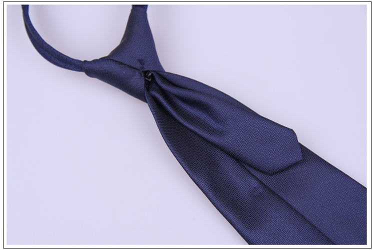2011保安领带配件 保安服配件 藏蓝色领带 保安服拉链领带夹