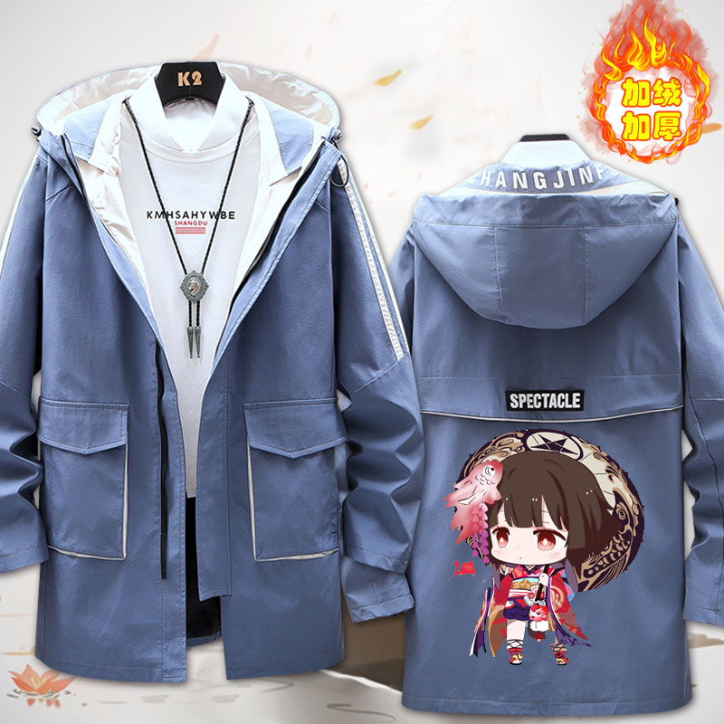 新品热卖阳师加绒衣服棉服男女加厚棉衣上衣动漫二次元周边冬季衣服