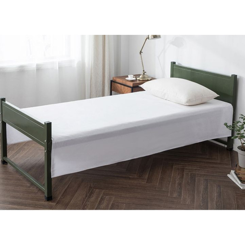 企购优品全棉加厚床单单人床15m2m企业定制样式颜色随机15m2m白色