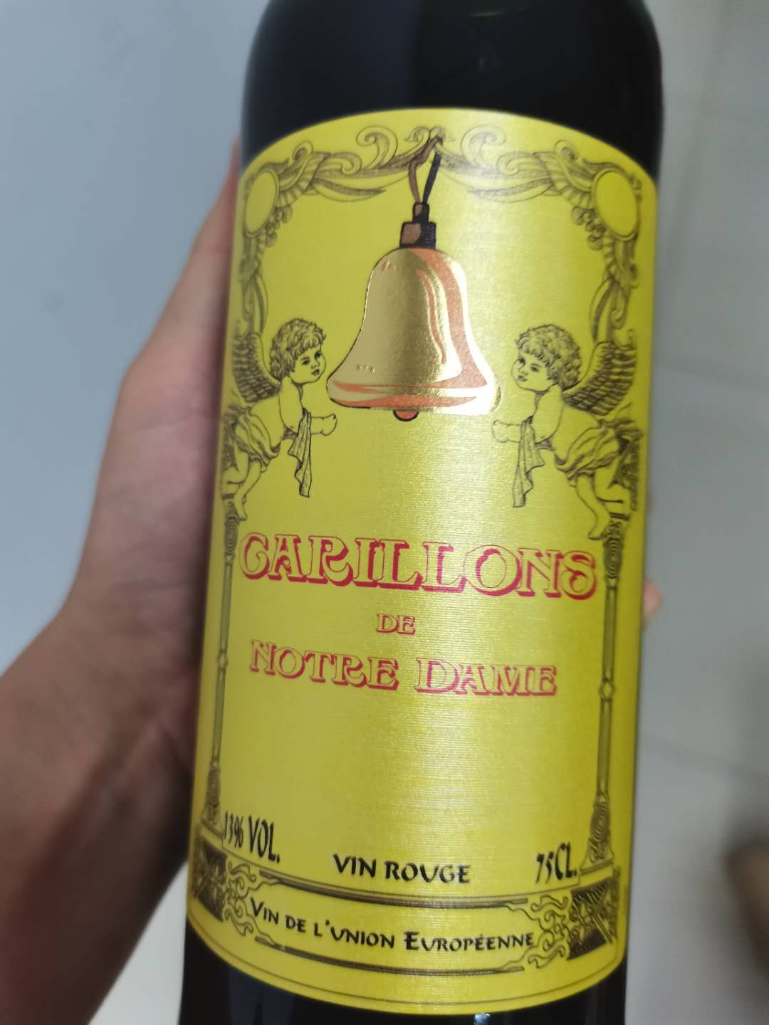 德damienclarence科乐曼金铃铛干红葡萄酒750ml红酒13volvce级别x6支