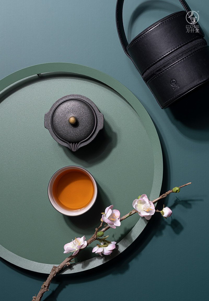 万仟堂快客杯一壶一杯单人办公室旅行功夫茶具便携式套装天时地利