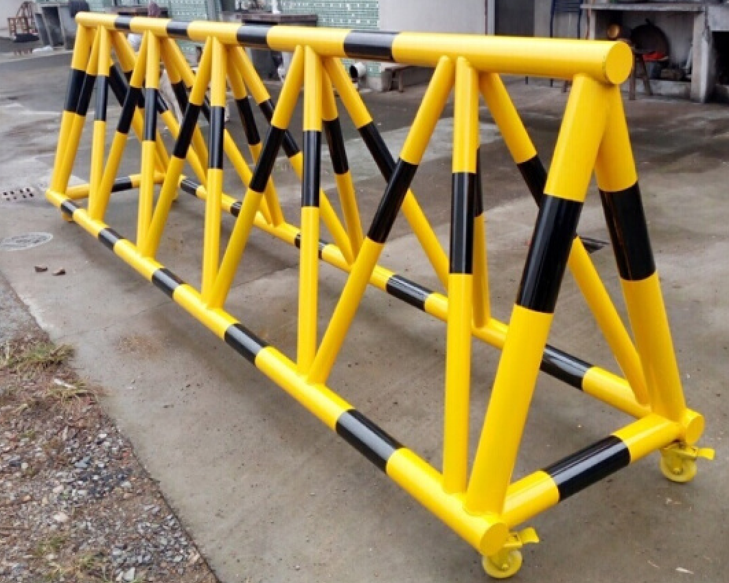 铔孜 米字架拒马路障移动护栏zr-032