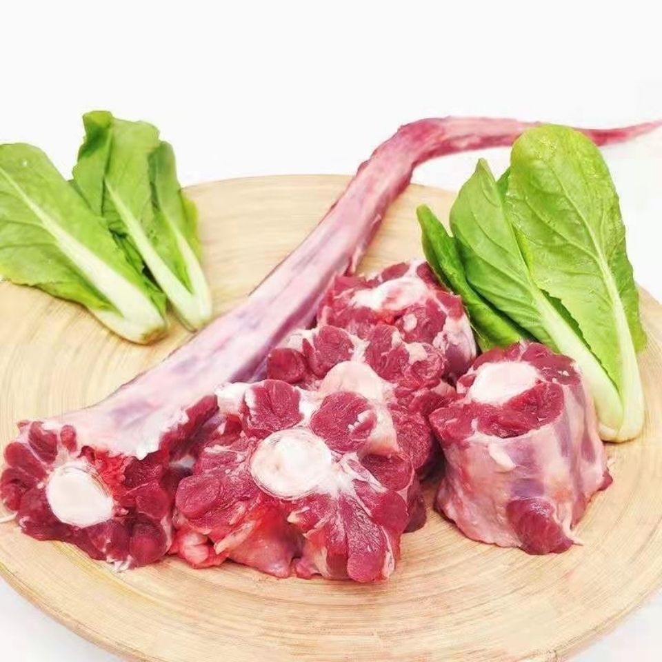 赛卡伊牛尾巴新鲜现杀牛尾骨原切牛尾清真农家黄牛牛尾骨批发尾椎骨