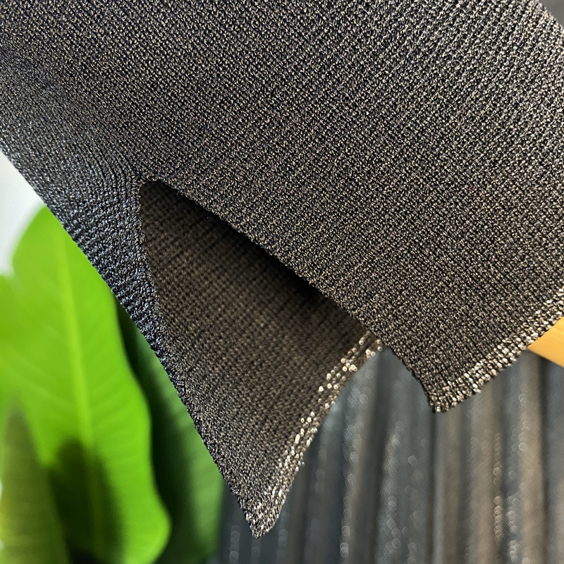 蕾伊娜商场同款春夏时尚针织洋气减龄穿搭纱网拼接