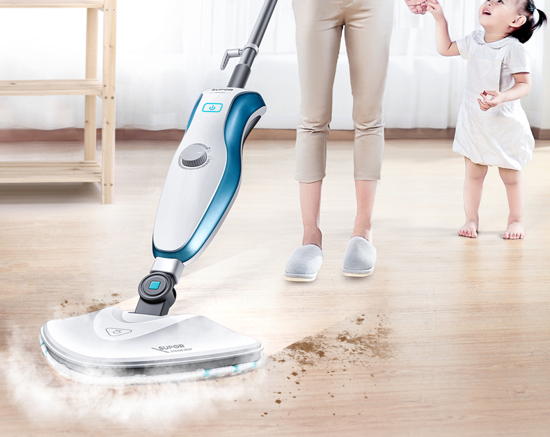 苏泊尔supor蒸汽拖把sct23a15家用高温清洁室内杀菌消毒除菌卧室除螨