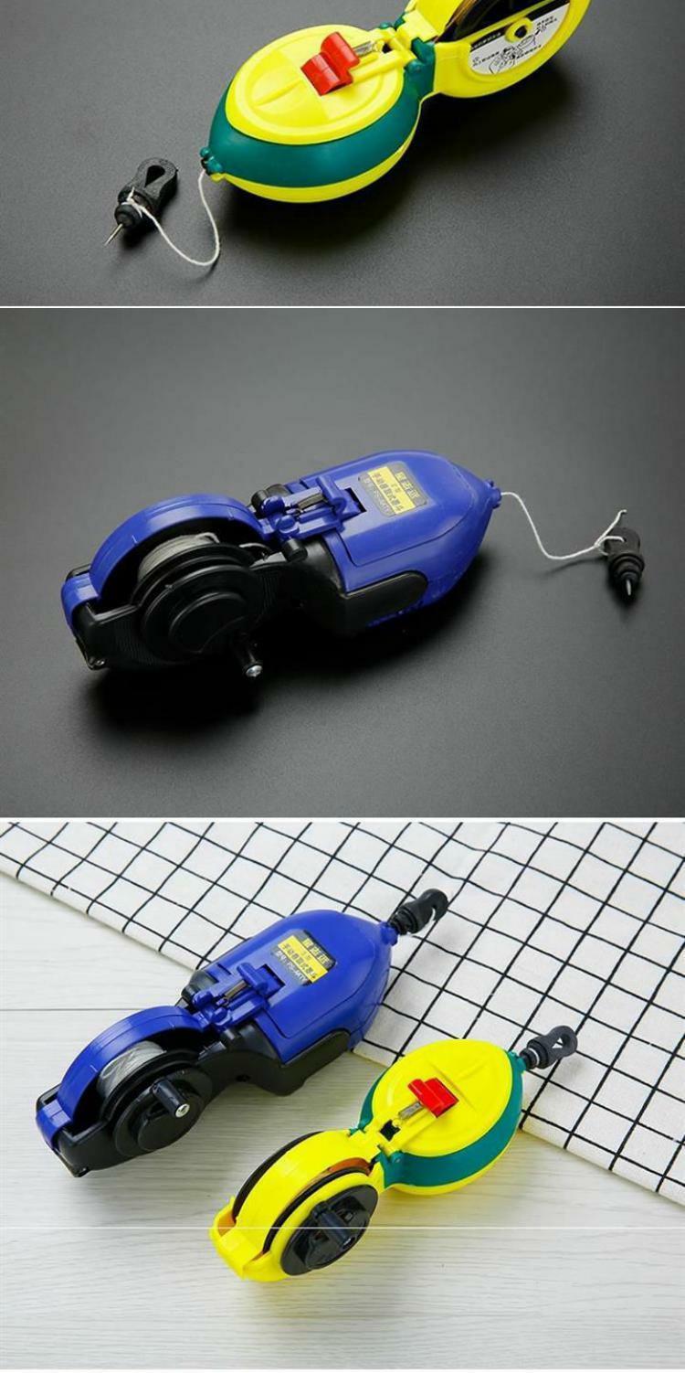 木工墨抖濹斗弹线器实用工具携带结实多用省力小型划线器画线器划线