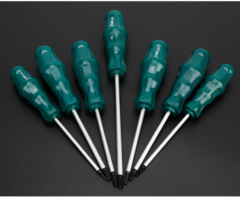 敬平梅花螺丝刀小号米字改锥加长t10花型梅花起子6角内六角螺丝批套装