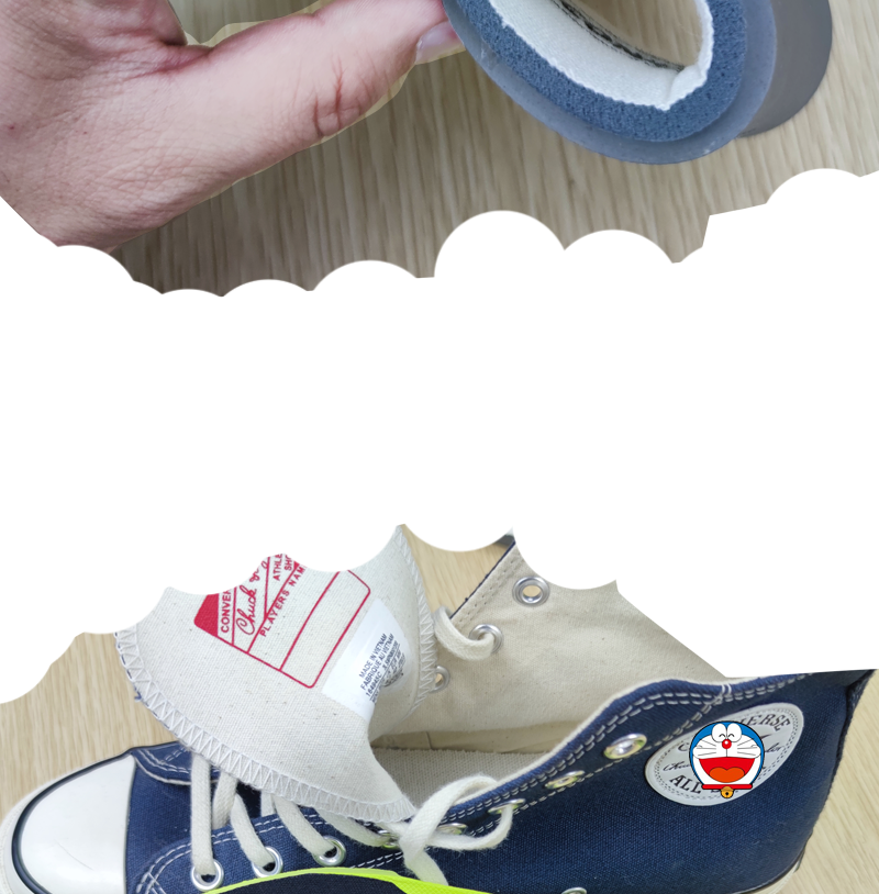 适配匡威1970s原装鞋垫高帮露娜科技allstar内增高缓震踩屎开口笑