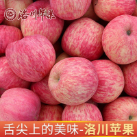 [地标授权]正宗陕西洛川苹果红富士3斤小果70mm尝鲜款产地直发